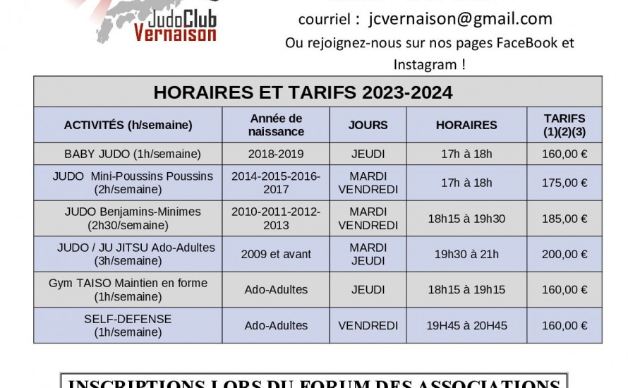 C'est la reprise !!!! Bonne saison 2023-2024 à tous !!!!