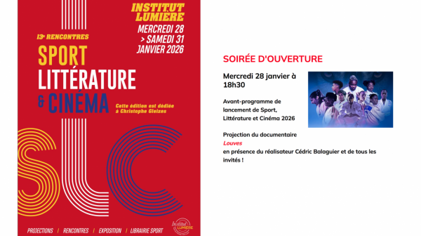 Invitation – Projection du film « Louves » | Festival Lumière